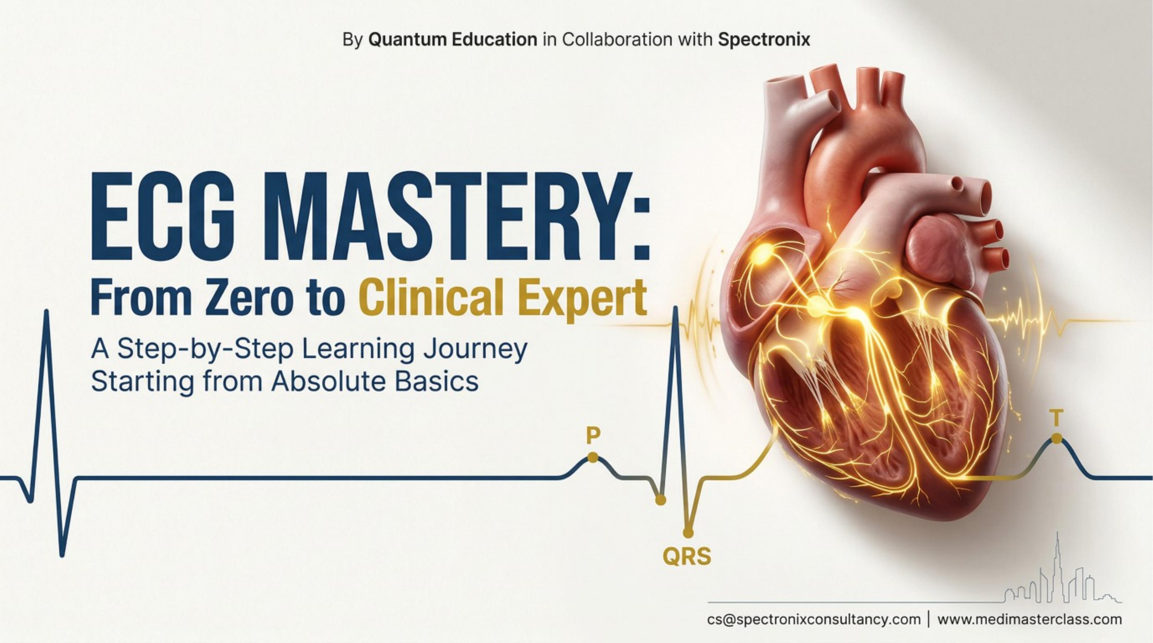 Advanced Ecg Training ECG Mastery: Complete Clinical Course | Med Mastery Map | MediMasterclass